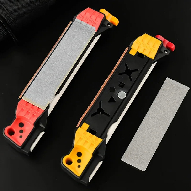 affuteur couteau portatif deux couleurs