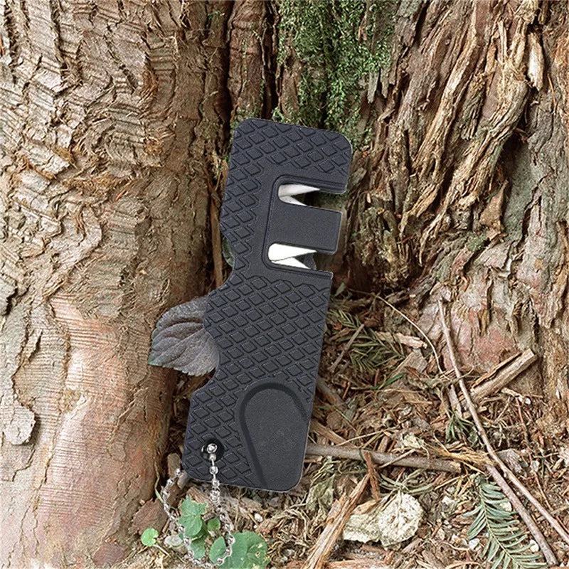 aiguiseur de couteau porte clé dehors