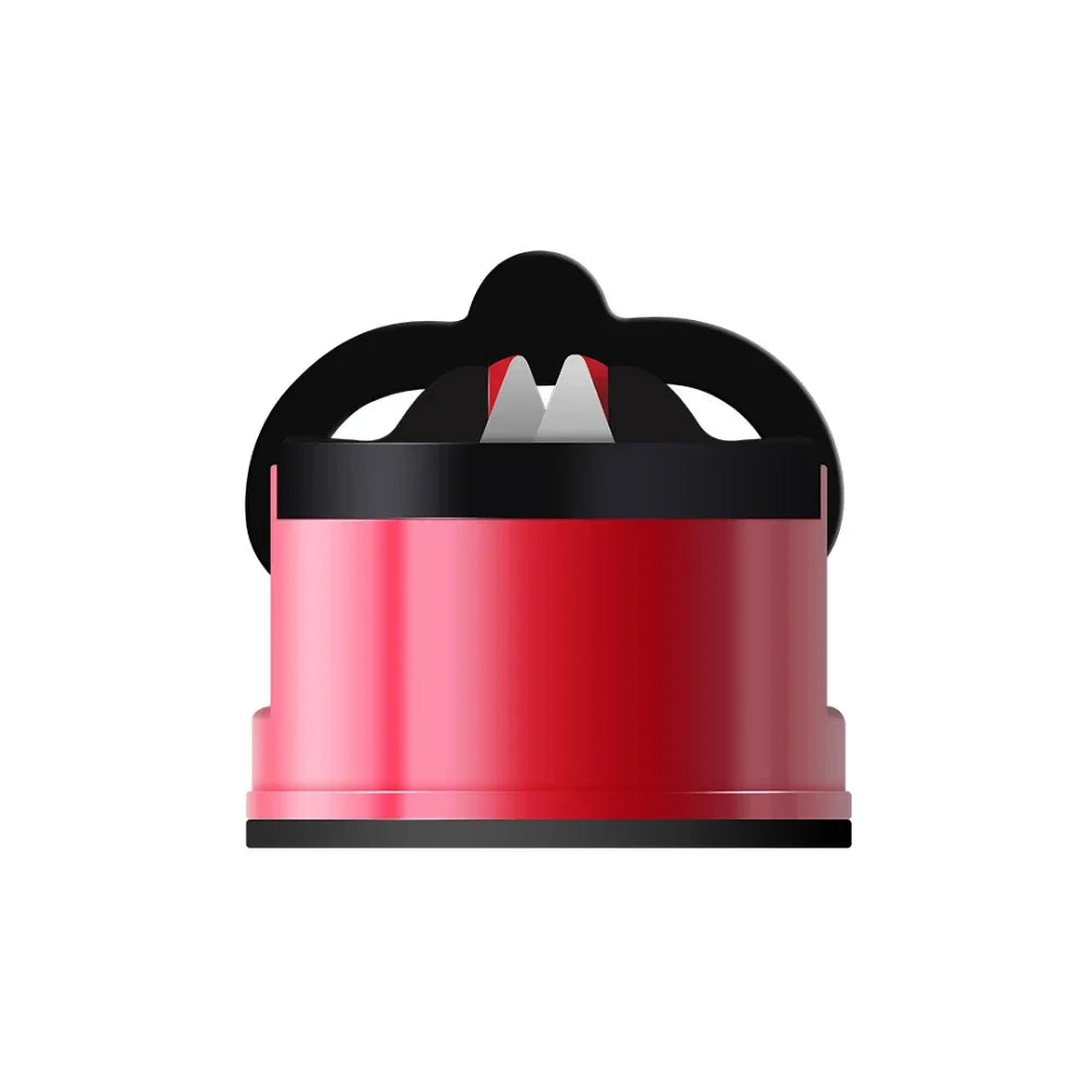 aiguiseur couteau professionnel rouge