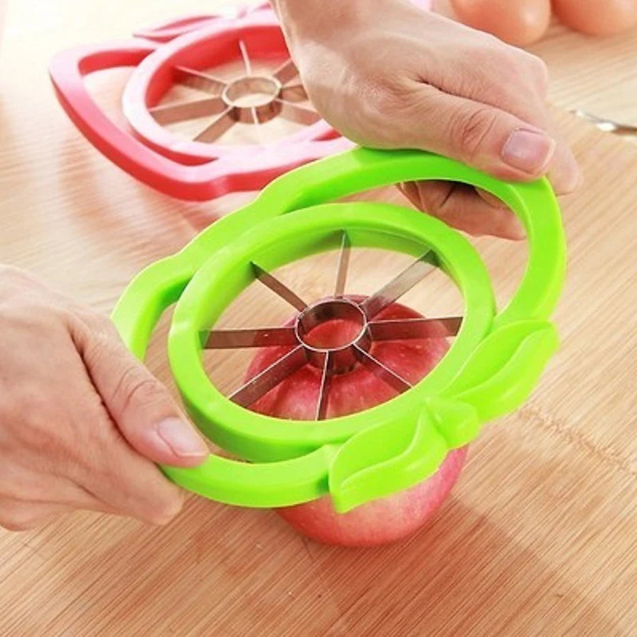 coupe-pomme en utilistaion
