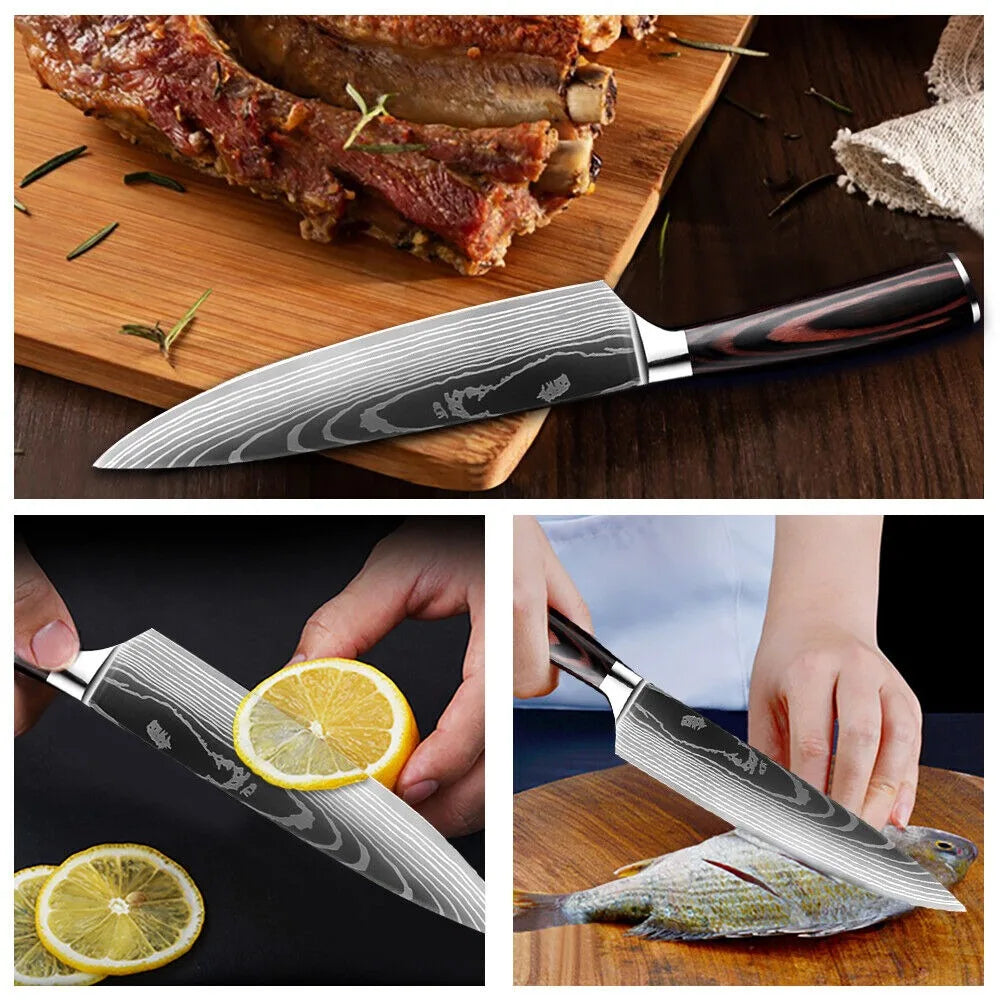 couteau de cuisine de chef utilisation