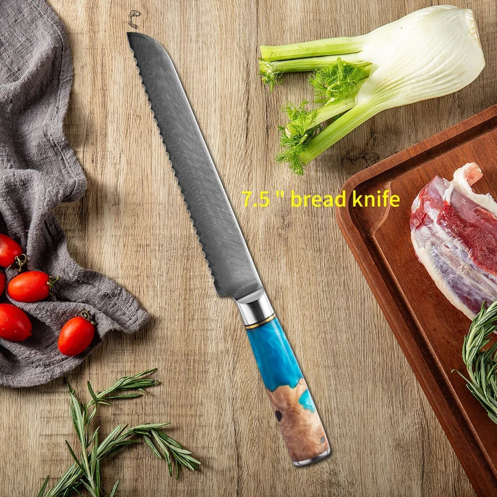 couteau de cuisine à pain de 19 cm