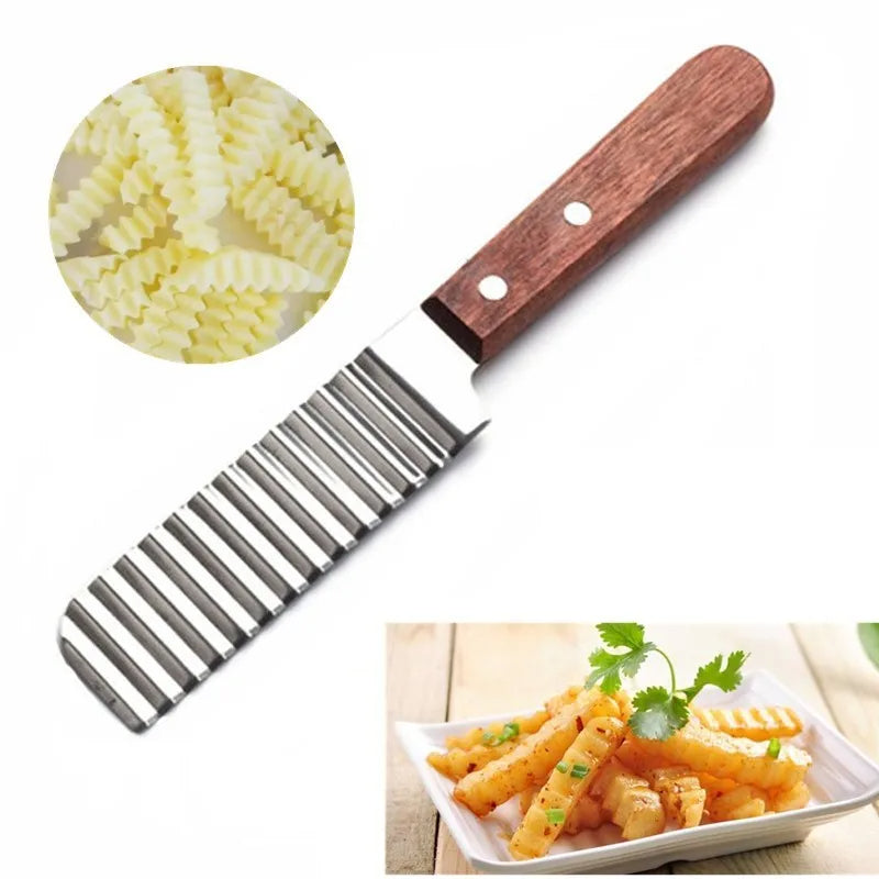 couteau à frites utilisation