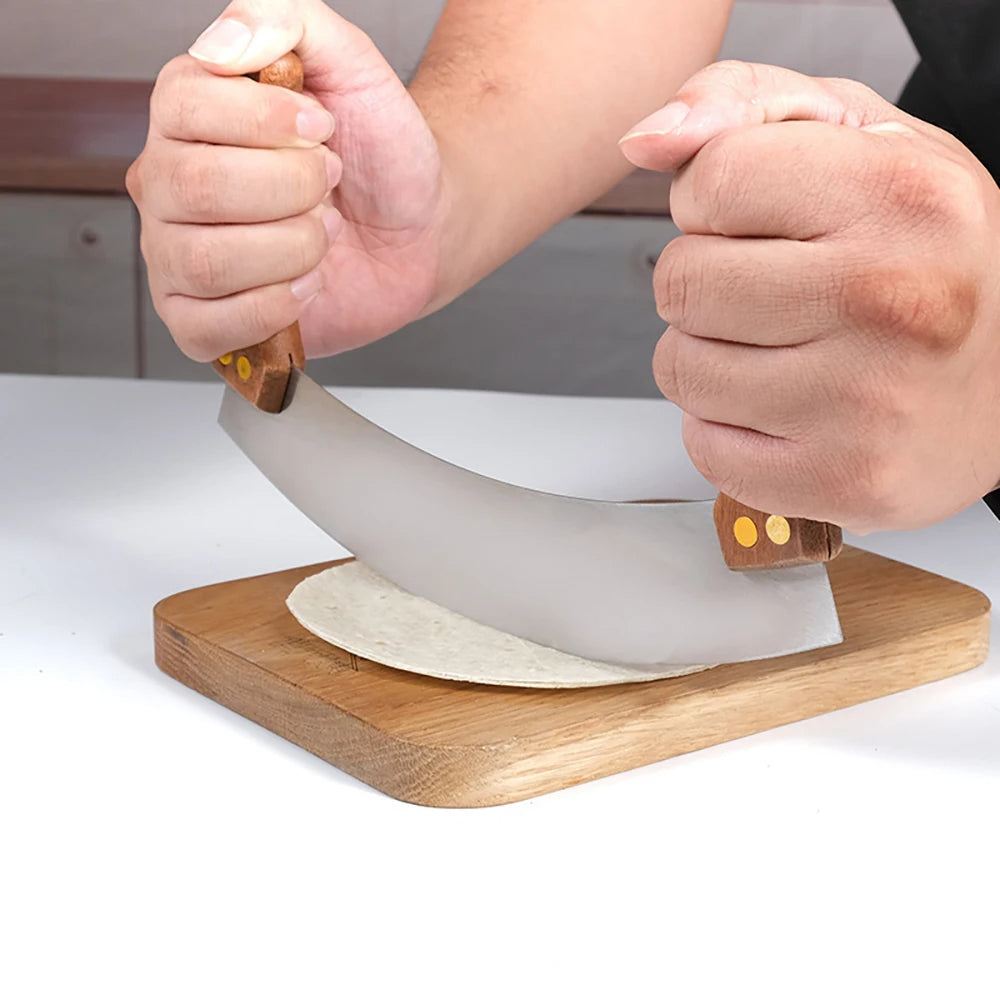 couteau à pizza pivotant bonne prise