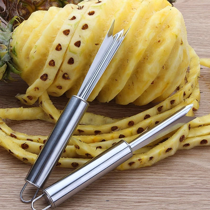 éplucheur d'ananas deux