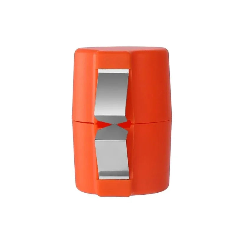 éplucheur oeuf orange