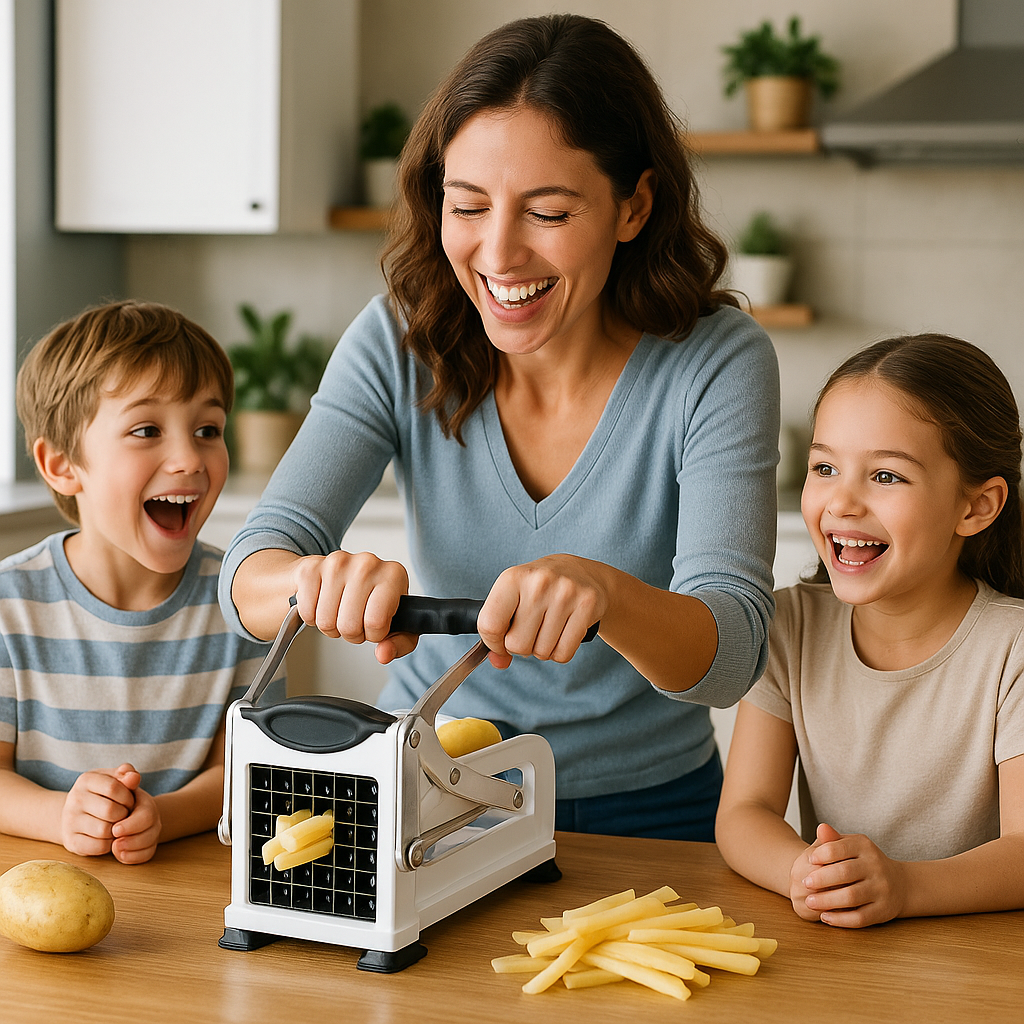 coupe frite manuel utilisation avec enfants