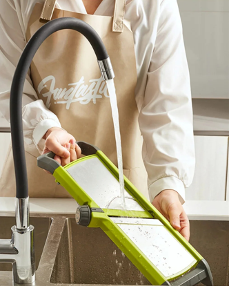 mandoline ajustable facile à nettoyer