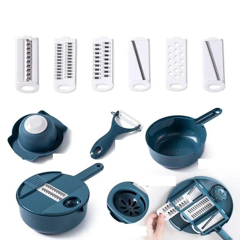 Mandoline Manuel - CutShredGrater™ - Rose