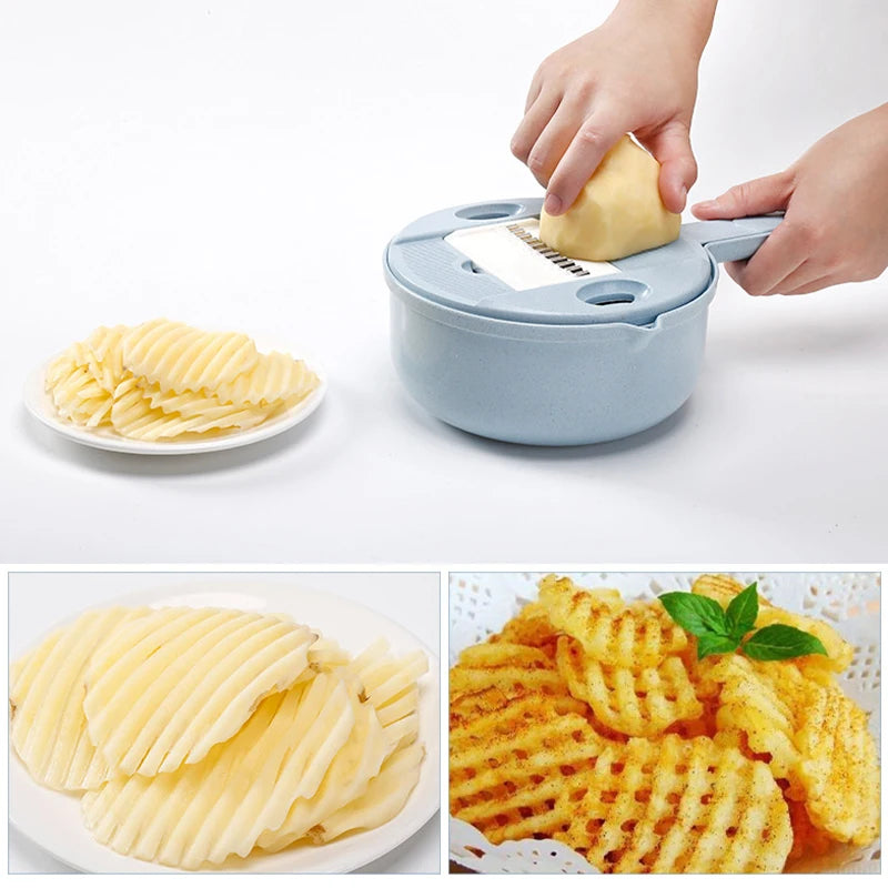 mandoline multifonction pour faire des chips