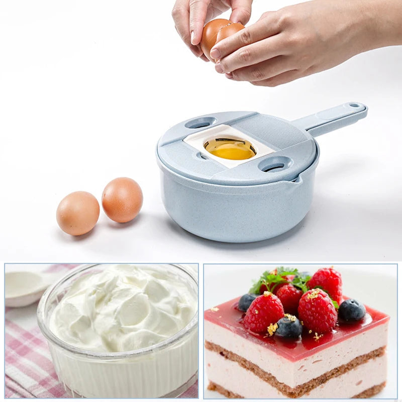 mandoline multifonction avec séparateur d'oeuf
