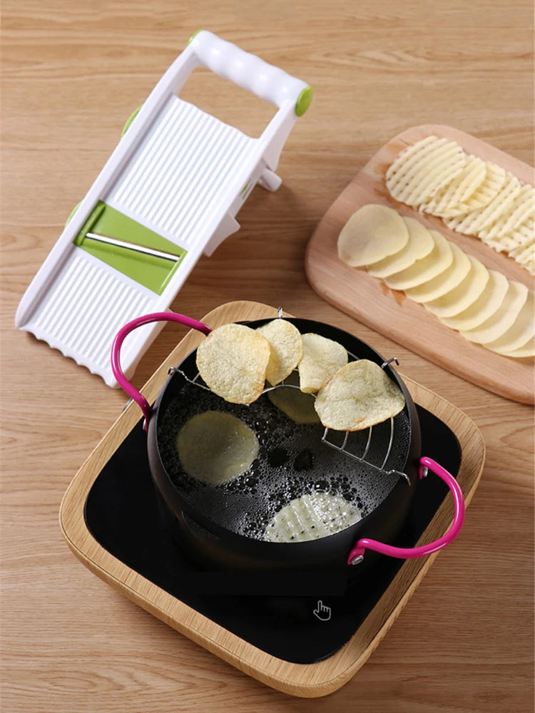 mandoline pour préparation de chips