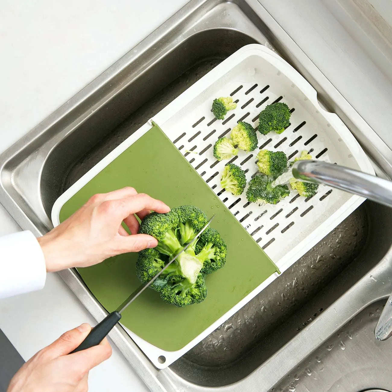 planche à découper 3en1 brocoli