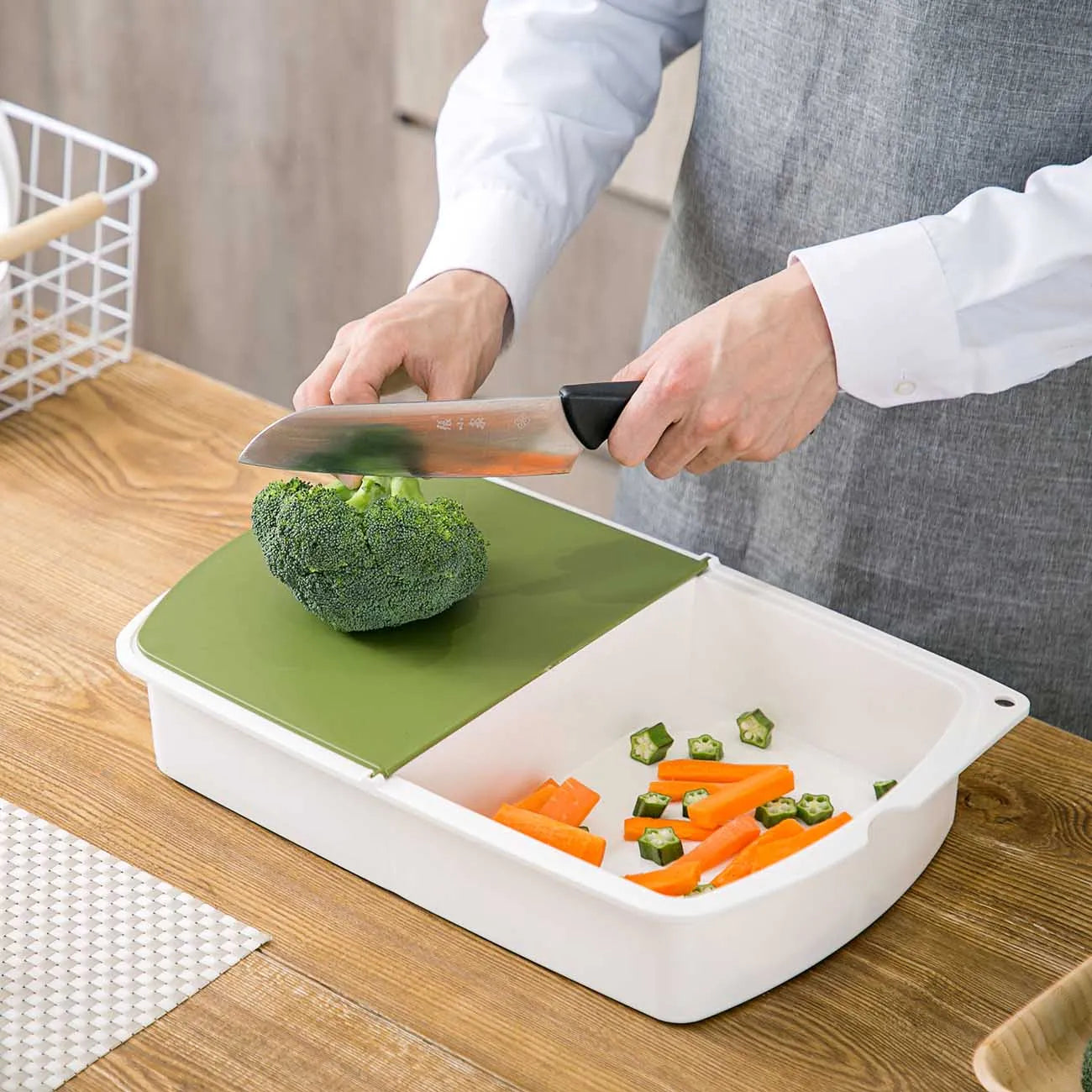 planche à découper 3en1 légume