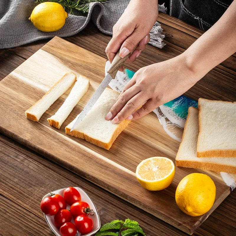 planche à découper en époxy sandwiches