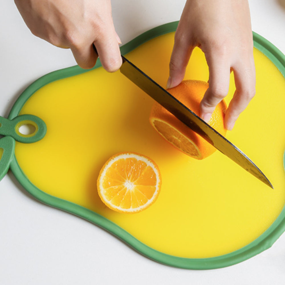 planche à découper poire citron