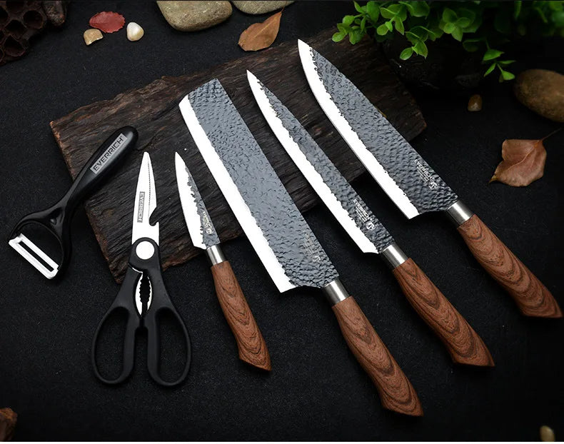 set de couteaux de cuisine complet