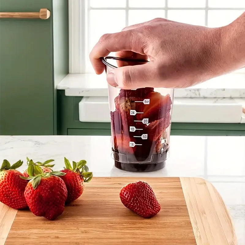 trancheuse de légumes avec fraises