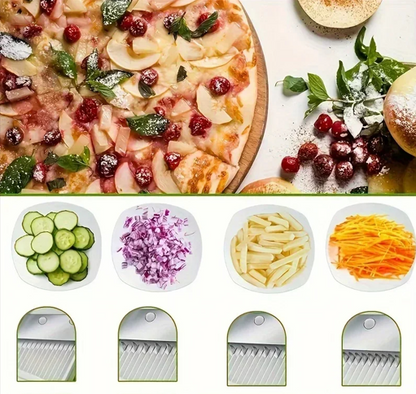 coupe-légumes différentes lames