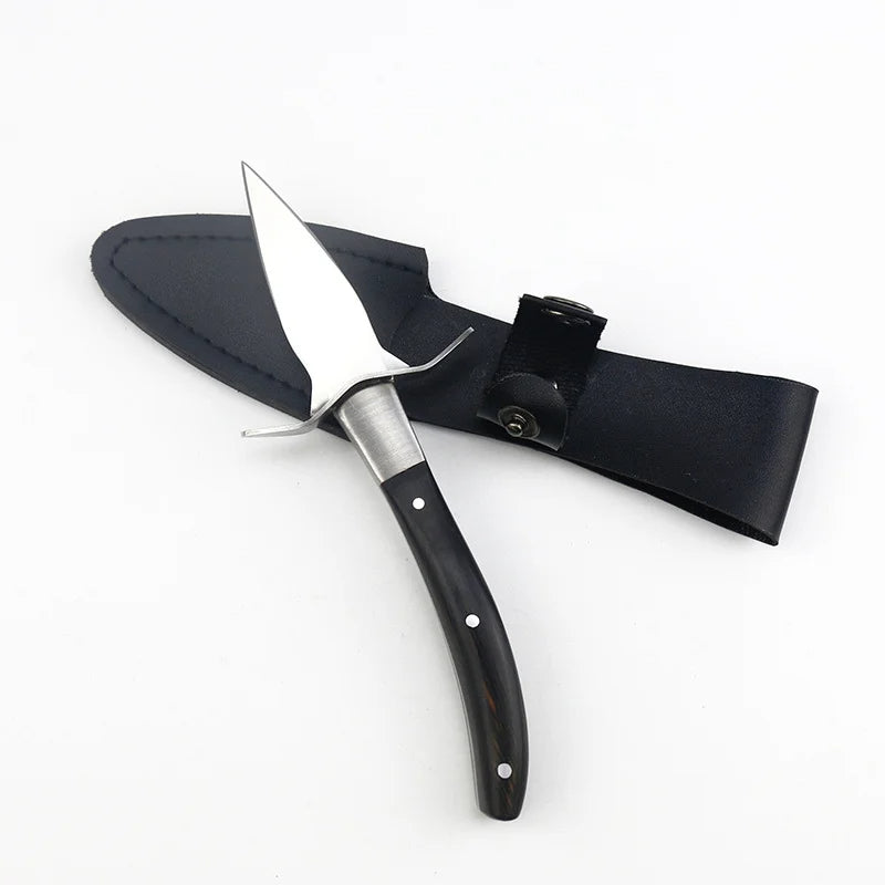 couteau à huitre manche noir