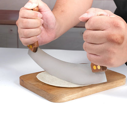 couteau à pizza pivotant bonne prise