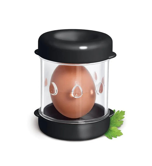 éplucheur d'oeuf dur noir