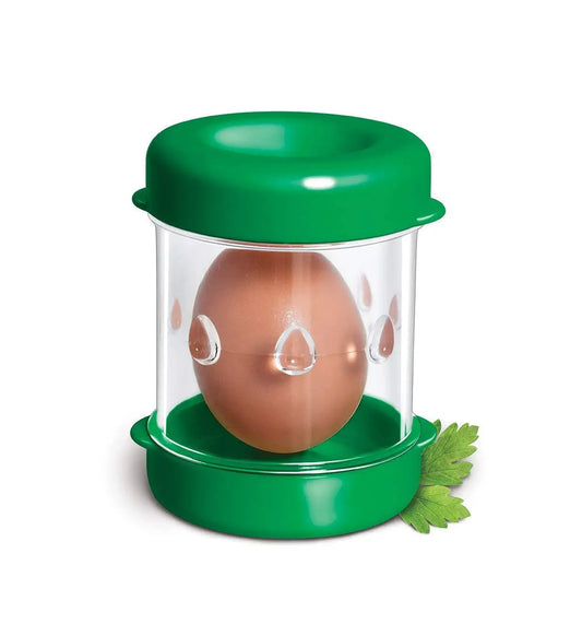 éplucheur d'oeuf dur vert