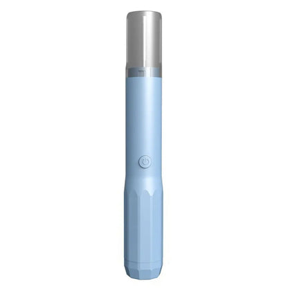 éplucheur de poisson électrique bleu