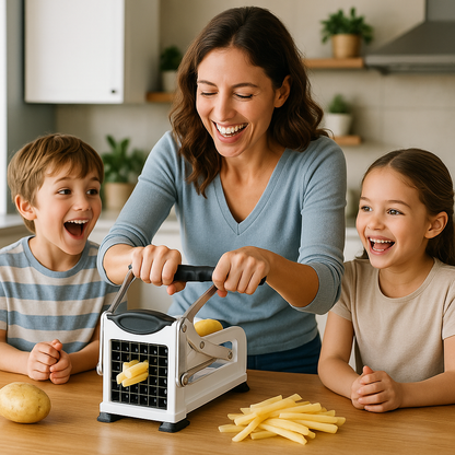 coupe frite manuel utilisation avec enfants