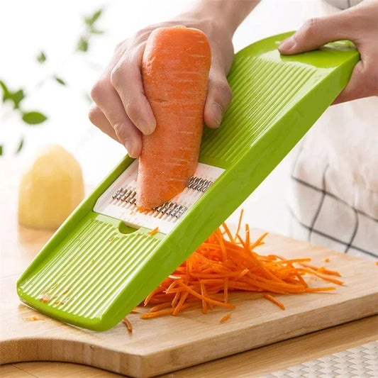 mandoline et carottes