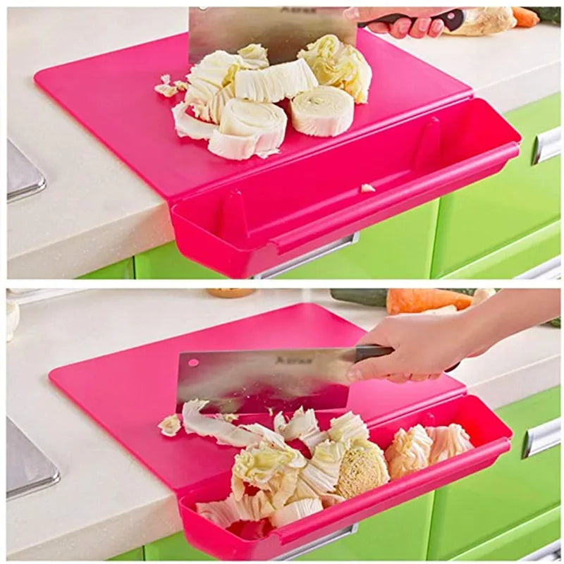 Planche à Découper - ChopBox™ - Rose