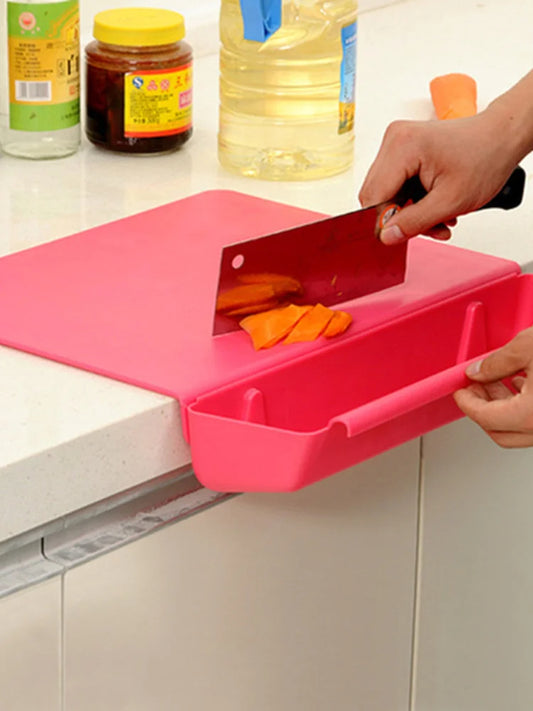 Planche à Découper - ChopBox™ - Rose