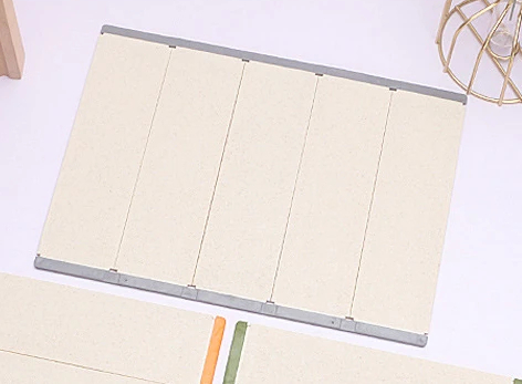 planche à découper pliable gris