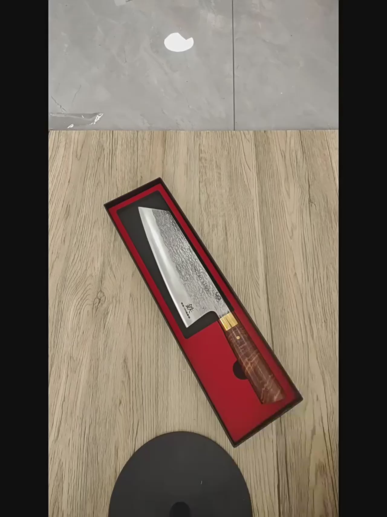 couteau de cuisine japonais vidéo