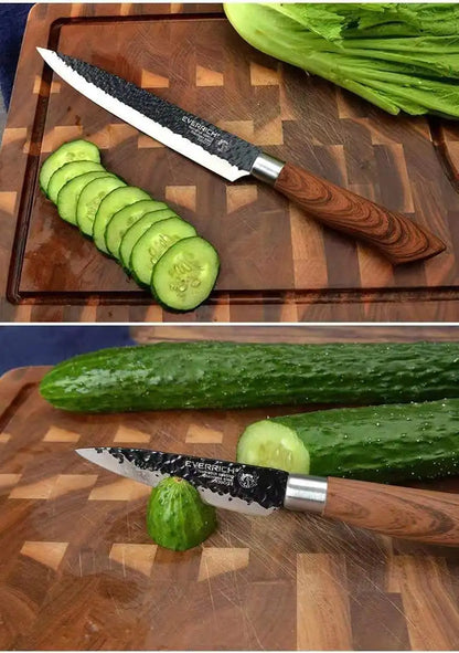 set de couteaux de cuisine concombre